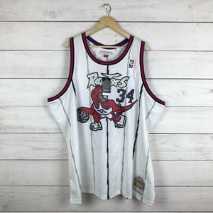Toronto Raptors Mitchell & Ness Charles Oakley Hardwood Classics NBA Jersey
